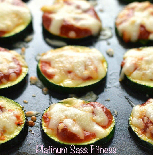 Zucchini Pizza Bites