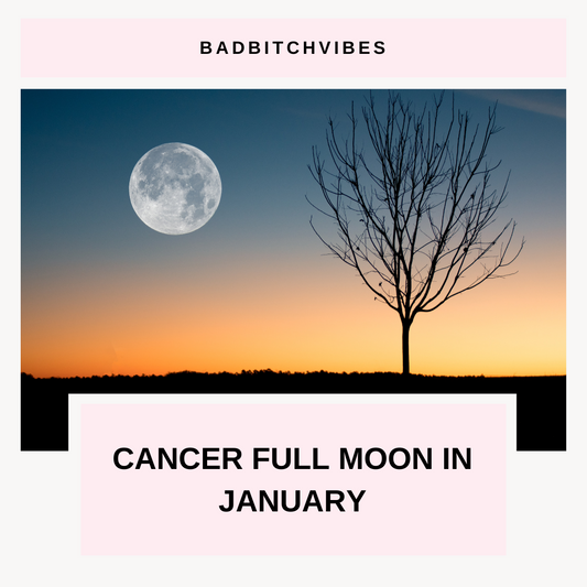 January Full Wolf Moon in Cancer