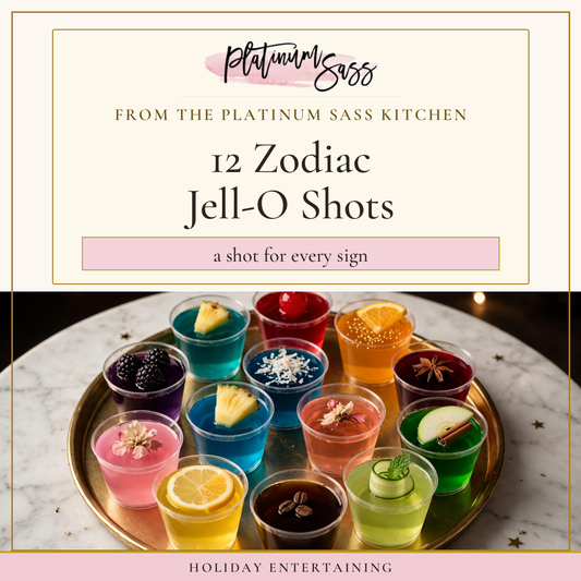 12 Zodiac Jell-O Shots — A Shot for Every Sign