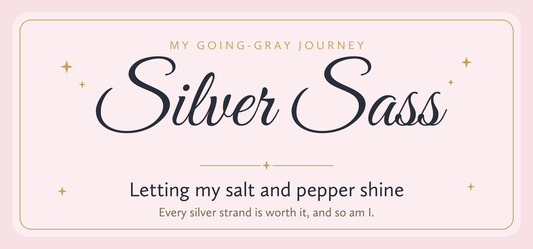 Going gray over 50: letting my salt and pepper shine
