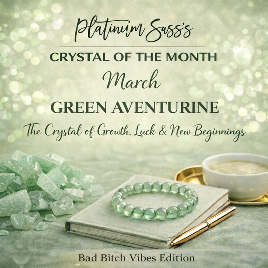 BBV Crystal of the month March: Green Aventurine