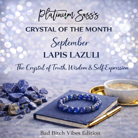 BBV Crystal of the Month - September - Lapis Lazuli