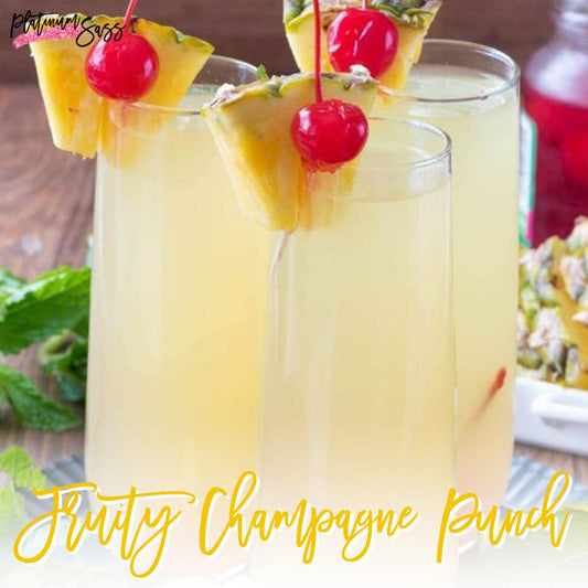 Fruity Champagne Punch