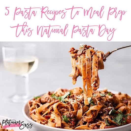 5 Pasta Recipes To Meal Prep This National Pasta Day