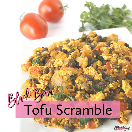 Black Bean Tofu Scramble