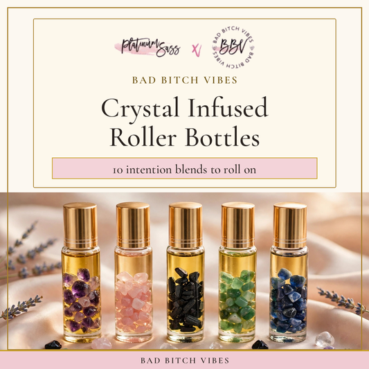 Crystal Infused Roller Bottles: 10 Intention Blends to Roll On — Bad Bitch Vibes