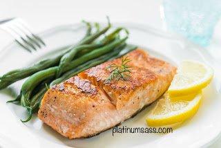 Fish Friday - Seasme-Glazed Salmon