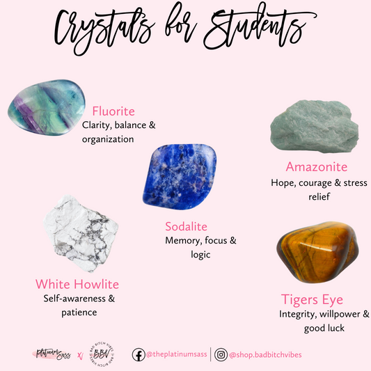 Boost Your Study Success: The Top 5 Crystals for Students