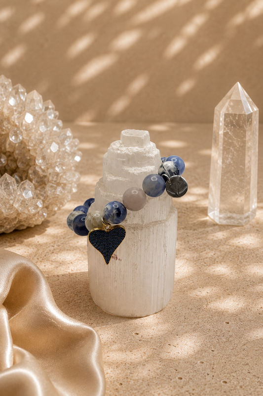 Sodalite Crystal Bracelet