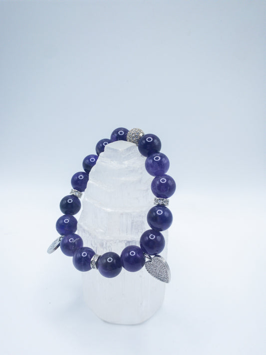 Limited Edition Amethyst Crystal Bracelet