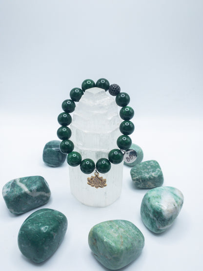 Green Jade Crystal Bracelet