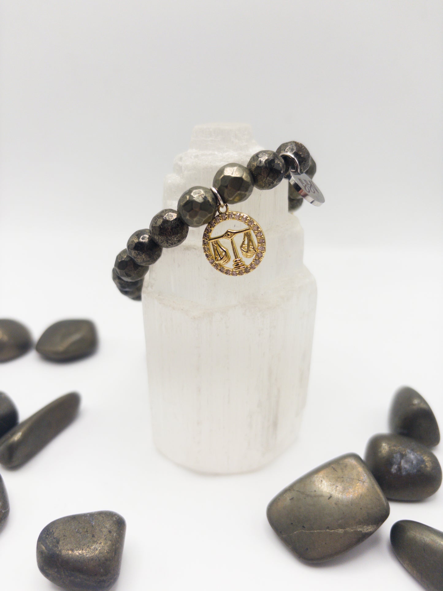 BBV Luxe Libra Zodiac Crystal Bracelet