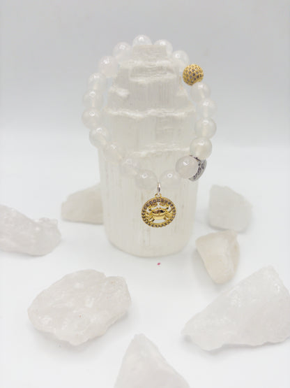 BBV Luxe Cancer Zodiac Crystal Bracelet