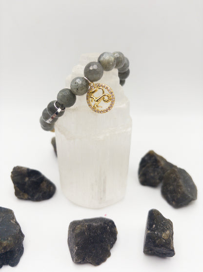 BBV Luxe Capricorn Zodiac Crystal Bracelet