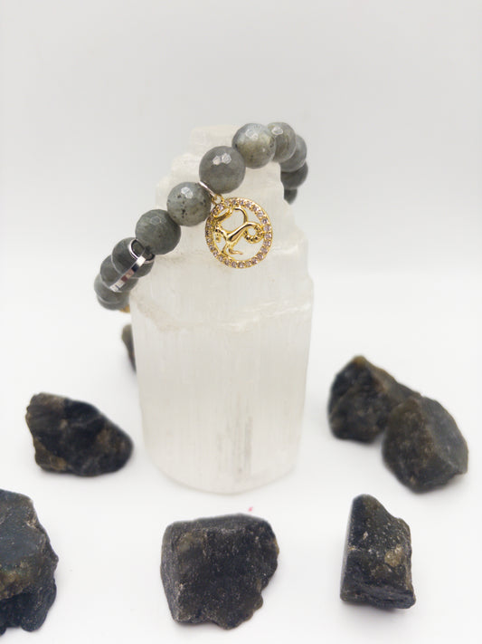 BBV Luxe Capricorn Zodiac Crystal Bracelet