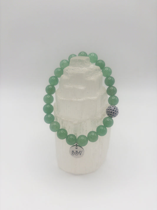 Green Aventurine Crystal Stacker Bracelet