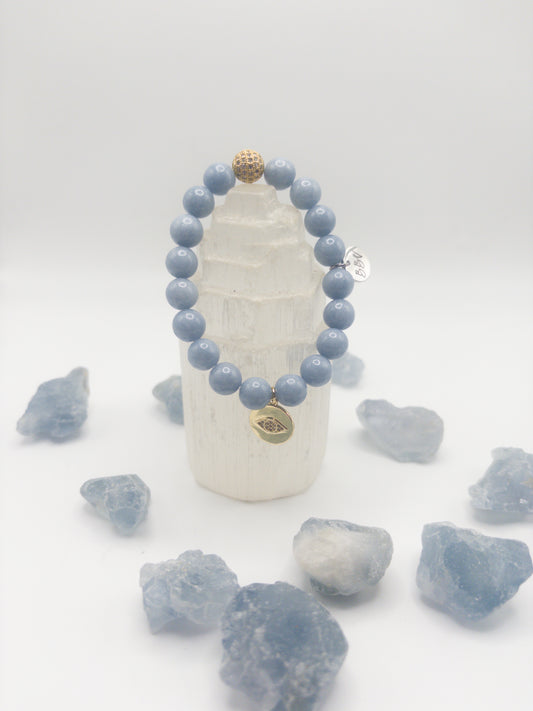 Angelite Crystal Bracelet