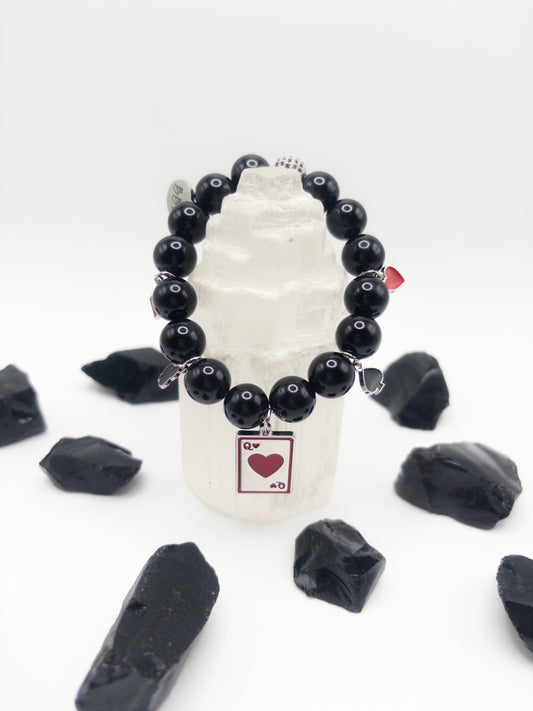 Queen of Hearts Crystal Bracelet