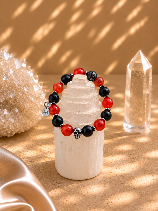 Witchy Vibes Limited Edition Halloween Crystal Bracelet