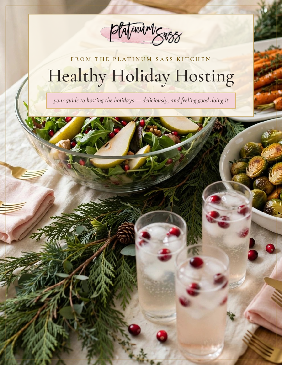 Healthy Holiday Hosting Guide cover
