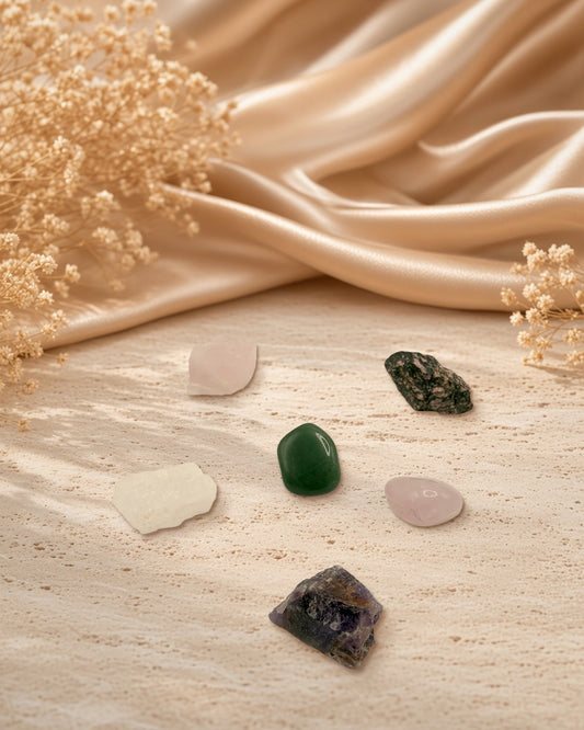 30-Day Platinum Sass Glow-Up Love Crystal Set