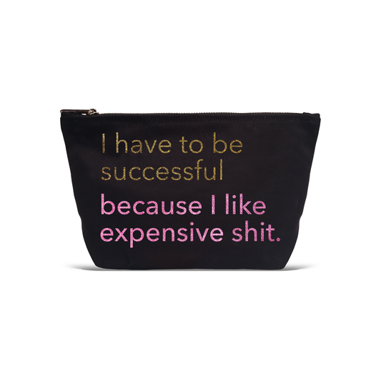 Expensive Shit Black Pouch